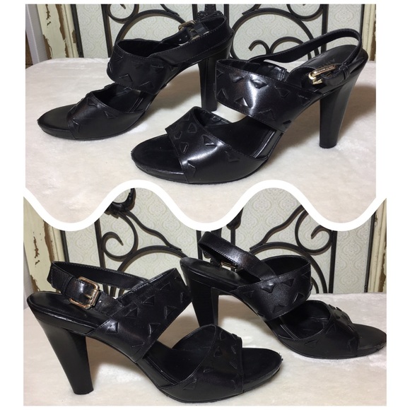 Melani Antonio Kenndal Peep Toe Strappy Heel - Picture 2 of 8